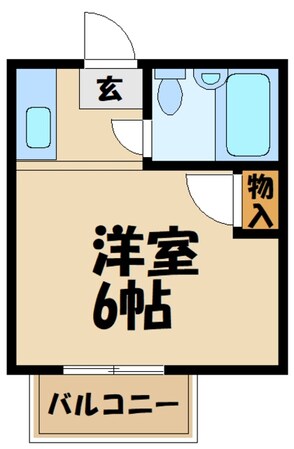 調布ハイムピアの物件間取画像